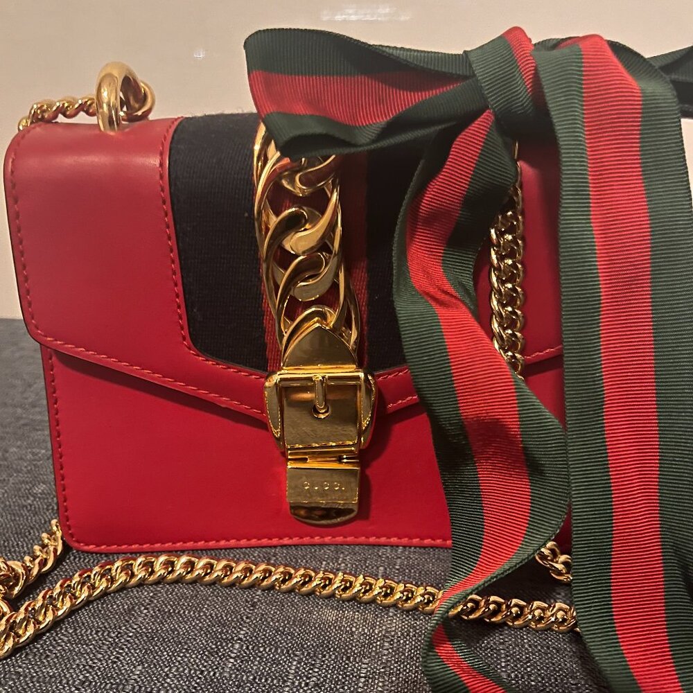 Red Gucci Handbag